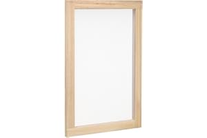 PATIKIL 11.8"x7.9" Wooden Paper Making Screen, Paper Making Mold Frame Papermaking Mould Deckle for DIY Paper Craft Tool Drie