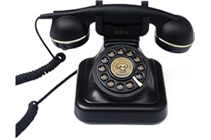 ROOMEDAL Audio Guest Book Wedding Phone, Guest Book Retro Phone Audio GuestBook - A Personal and Convenient Way to Preserve Your Special Occasions, for Parties Weddings Birthdays Rentals