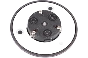 KiBcsLic Spindle Hub CD Holder DVD Player Tray Ceramic Motor Cap Spindle Hub Turntable Player Motor Stable with Beads Replace