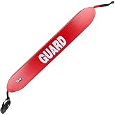 Kemp USA Standard and Premium Grip It Rescue Tube&trade; with Mesh and Guard Logo - Life Guard Equipment for Pool Safety