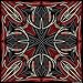 Hot Leathers Bikers Bandanas Collection Original Design, 21" x 21" - BANDANA PINSTRIPE