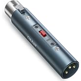 Cubilux XLR Dynamic Microphone Preamp, 2-Level 20dB/28dB Gain | 2-Level Gain &amp; Low-Noise XLR Mic Preamp, Aluminum Alloy Case - Requires 48V Phantom Power