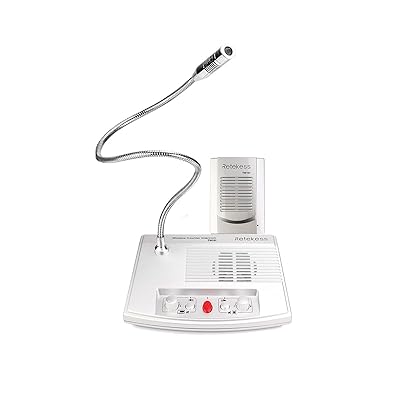 Buy Retekess Tw101 Window Speaker Drive Thru Intercom System Speak Thru Two Way Communication Devices Dual Way Interphone For Business School Office Online In Indonesia B07jvq4rlm