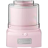 Cuisinart ICE-21PK Frozen Yogurt - Ice Cream & Sorbet Maker, Pink, 1.5 Quart