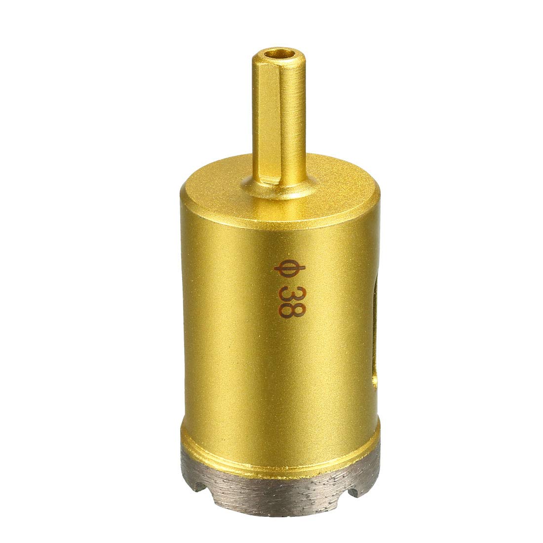 sourcing map 38mm Dry/Wet Hole Saws Diamond Core Drill Bit for Concrete Brick Block Stone Masonry Tile Glass