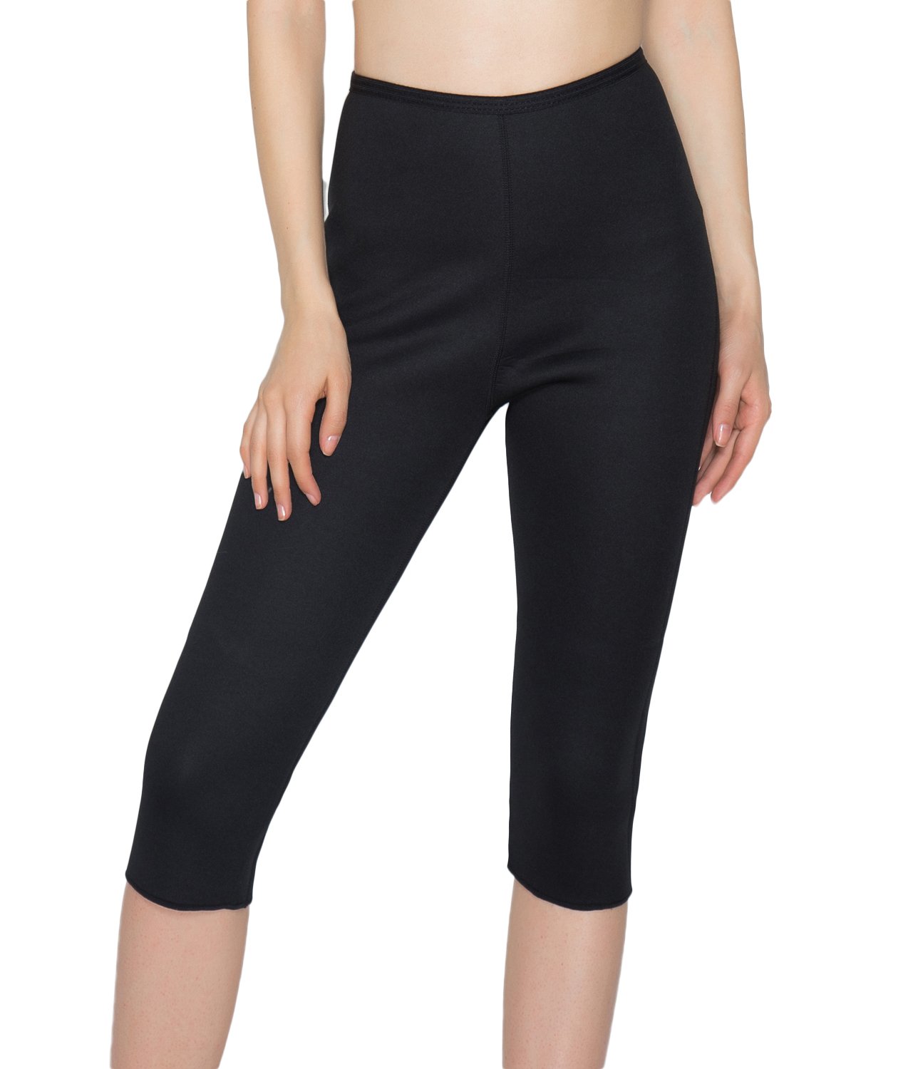 Aliex Womens Thigh Slimmer Shapewear Slimming Pants High Waist Body Shaper Sauna Hot Sweat Thermo Weight Loss Capri