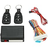 Mulcort Universal Remote Central Control Box Kit Car Door Lock Keyless Entry System with Trunk Release Button
