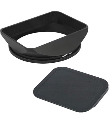 Horganエッジ　カバー付き Amazon.com : Haoge 72mm Square Metal Screw-in Mount Lens Hood
