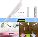 Innova Flexible USB LED Clamp Lamp 360° Reading Bed Laptop Desk Light 41cm view 3