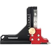 TOOLCOOL Table Saw Height Gauge Router Depth Gauge Tool Setting Gauge with Scriber Marking Tool Function (Imperial)