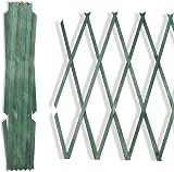 Garden Mile Sage Green Wooden Trellis 180x30cm Heavy Duty Climbing Plant Support view 3