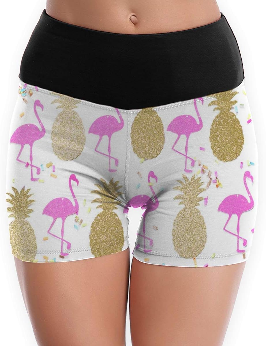 pineapple yoga shorts