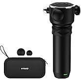 HYAKO R1 Deep Tissue Vibrating Muscle Massager - Therapy Back Massager for All Body Relief - Muscle Pain Relief and Fascial Binding - Trigger Point Therapy Massage Gun - Gifts for him