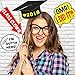 Graduation Party - Fun Photo Booth Props Kit - 45 Count - Extra Large Size High School or College Graduation 2018