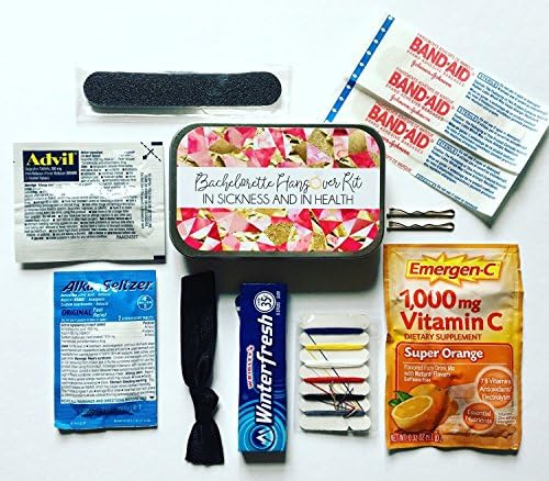 Complete Bachelorette Party Survival Kits - Filled Tins