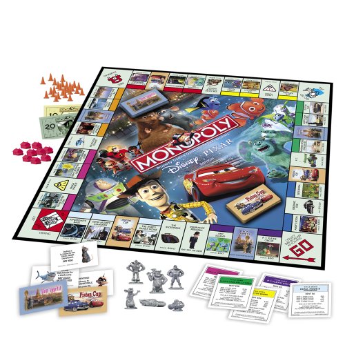 Monopoly Disney Pixar Edition Board Game