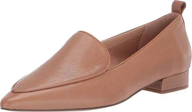 franco sarto pointy toe leather flats