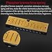Ladnis Harmonica C 10 Holes Mouth Organ Best Gift for Professional Player,Beginner,Students,Music Fans,Children,Adults (Red)