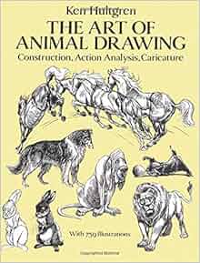 The Art Of Animal Drawing Construction Action Analysis