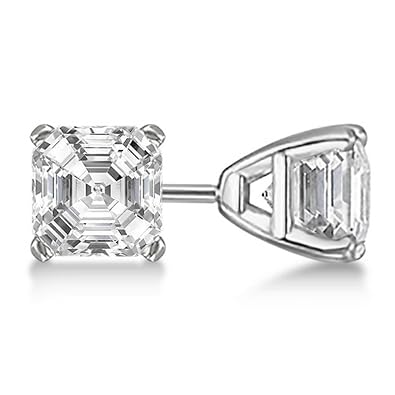 Amazon Com G H Vs Si 1 5ct Fashion Asscher Cut Modern Diamond