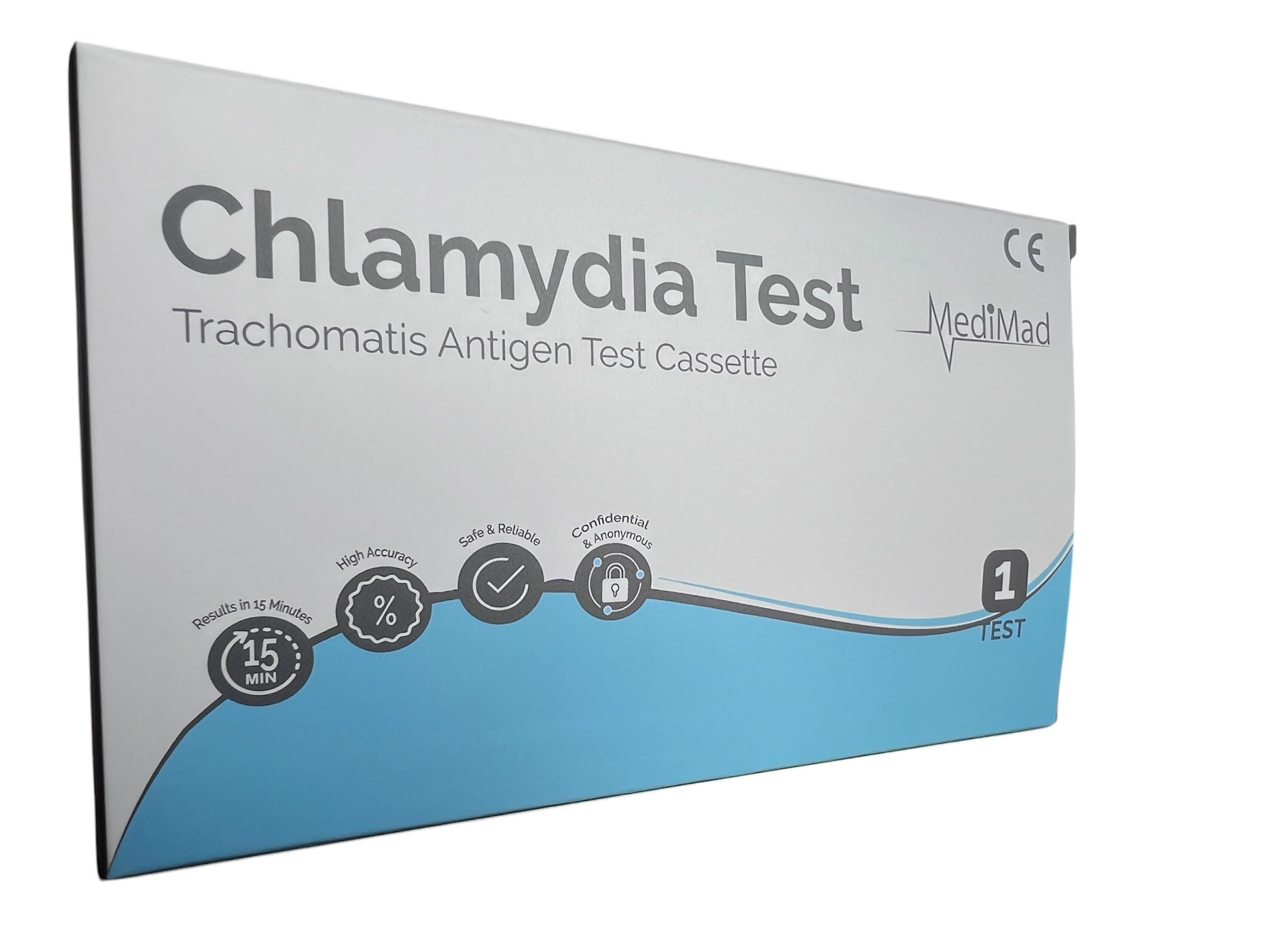 Chlamydia Test GP Pro Kit Male or Female STI Confidential and Anonymous