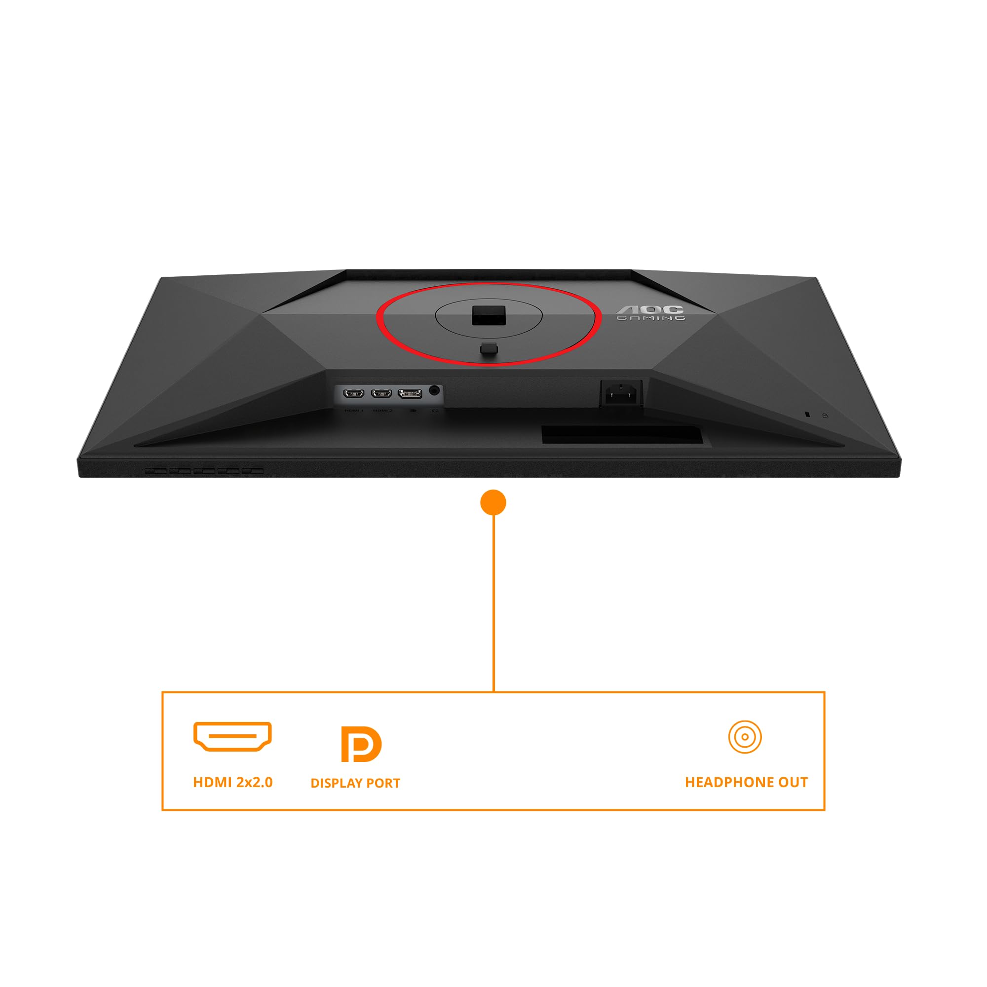 Aoc 27G4Zr 27 Inch Fhd Monitor 260Hz, Fast Ips Panel, 0.3Ms Mprt, Adaptive Sync, Hdr10, G-Sync Compatible, Height Adjustment, (1920X1080 Hdmi 2X 2.0 Dp) Black - View 4