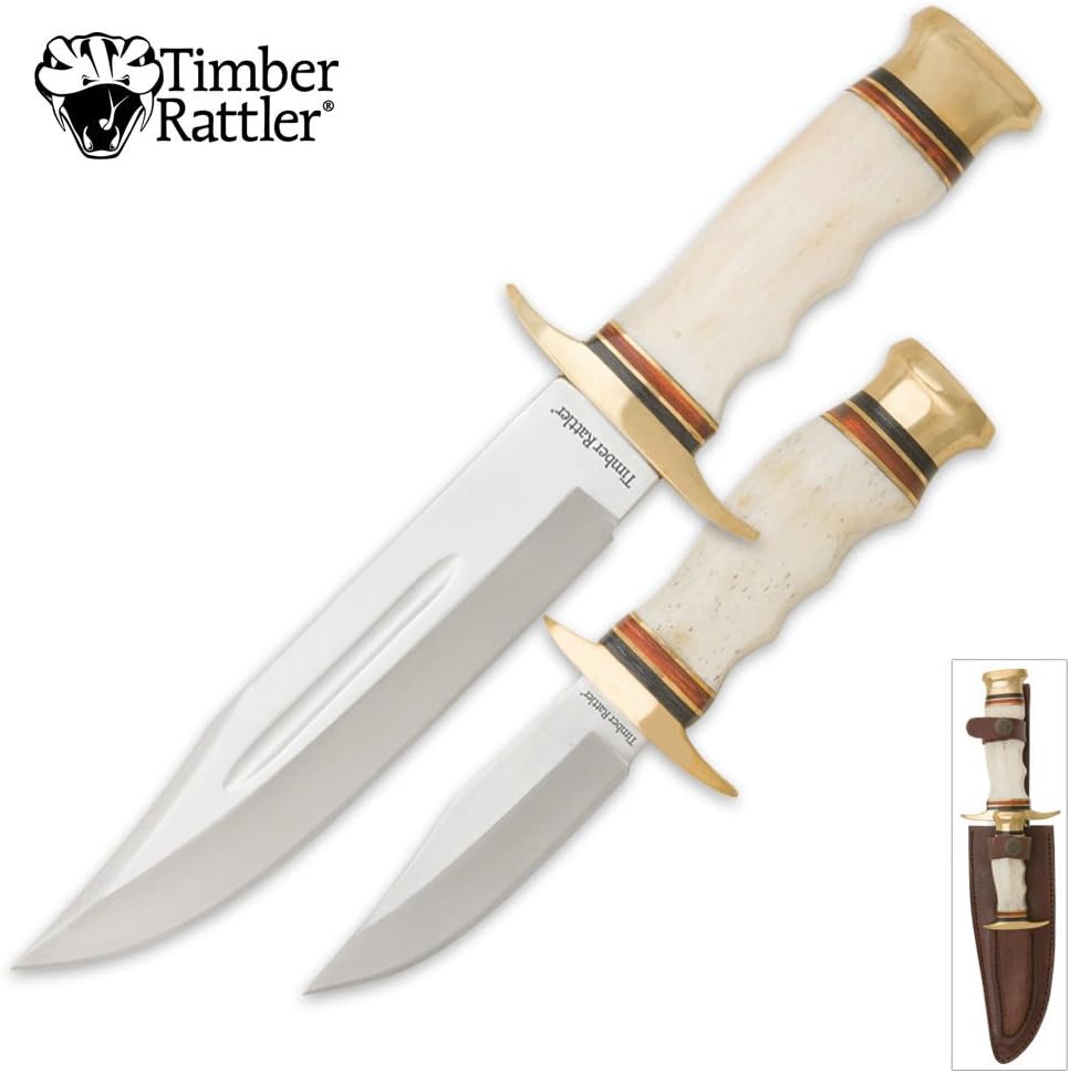 Timber Rattler Cattle Drive Knife Combo, Hunting Knives Amazon Canada