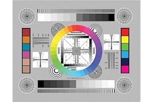 DGK Color Tools High Resolution 8.5x11" Chrome SD Professional Lens Test Chart, 3-Pack