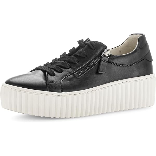 Gabor Zapatillas Bajas Para Mujer, Plantilla Intercambiable, Mejor Ajuste, Blanco 21, 25 Cm