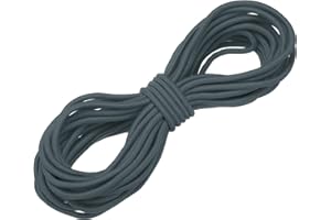 MECCANIXITY Bungee Cord Elastic Cord Heavy Stretch String Rope 3/16"(5mm) x 11 Yards Elastic String for DIY Sewing Outdoor Ca