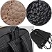 COPI Women's Simple Design Fashion Quilted Casual Backpacks Beige, Not big bag