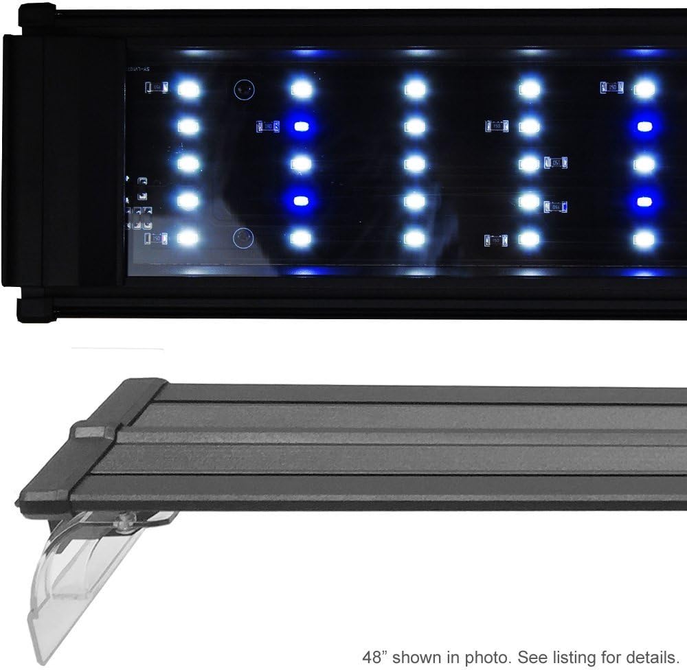 BeamsWork DA 0.50W Series LED Pent Aquarium Light Marine FOWLR Cichlid (60cm - 24inch)