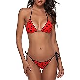 Fashion Boxing Bikini Women Halterneck Top and Set Swimsuits Beach Swimming Black One Size