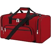 YoKelly Sports Duffel Bag 20 inch for Travel Gym - Red