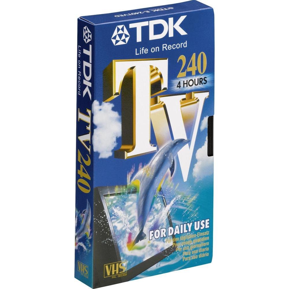 TDK E 240 TV Blank Tapes