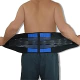 NeoPhysio Neoprene Double Pull Lumbar Brace Large view 2