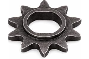 VBESTLIFE Sprocket Pinion Gear,25H 10T Sprocket Pinion Gear Sprocket Pinion Accessories for MY1025 MY1016 MY1018 High Speed Motor