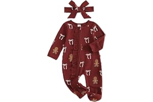 TWOPUMPKIN Halloween Baby Boy Girl Outfit Pumpkin Long Sleeve Onesie Romper Jumpsuit Halloween Clothes Girl Boy