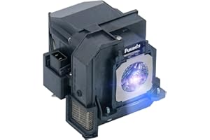 Pugody ELPLP79 ELPLP80/V13H010L79 V13H010L80 Replacement Projector Lamp Bulb for Epson BrightLink pro 585Wi 595Wi 1420wi 1430wi eb-575wi eb-585w powerlite 570 575w 580 585w Lamp Bulb with housing