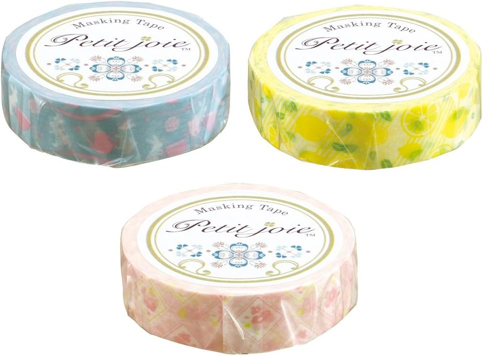 Nichiban Petit Joa Masking Tape 3 Volume PJMT - 15 SAZ 3 P 12 Rabbit