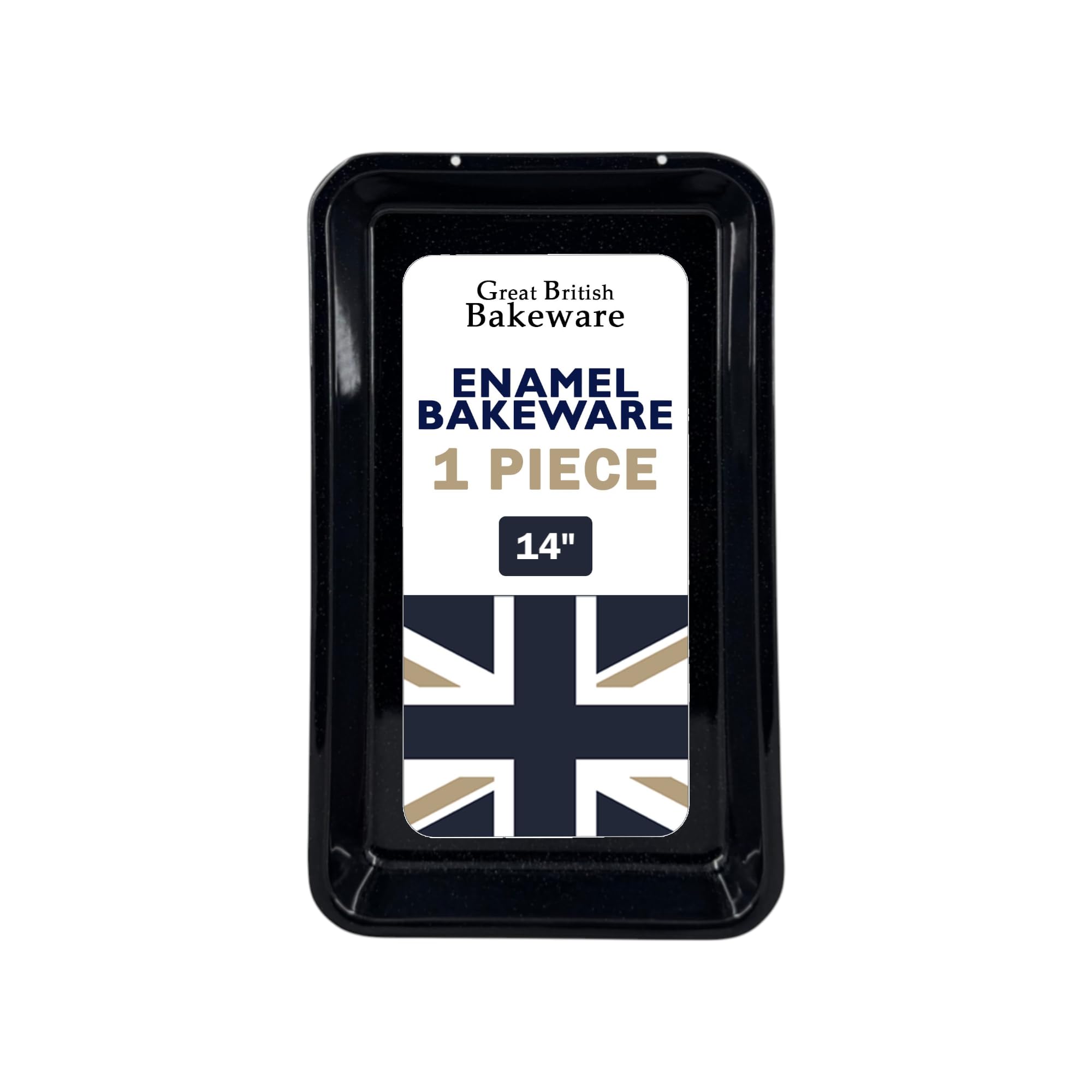 Chabrias Ltd Vitreous Enamel 32cm Baking Roast Tray UK Made by Chabrias LTD