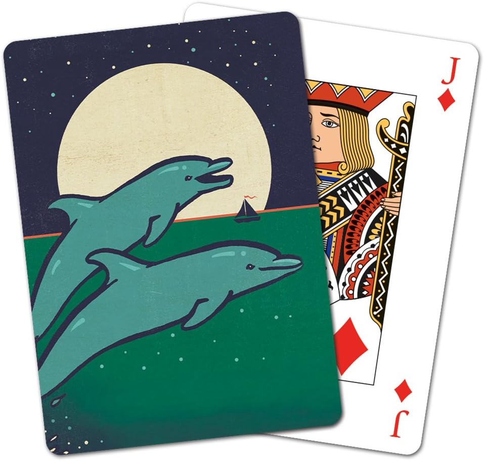 Cow Photobomb 2 5 X 0 8 X 3 5 Inches Cd Tree Free Greetings Deck Of Playing Cards Toys Games Standard Playing Card Decks