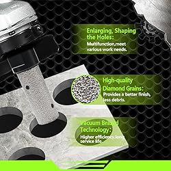 FACHLICH 20mm Diamond Milling Bits for Porcelain