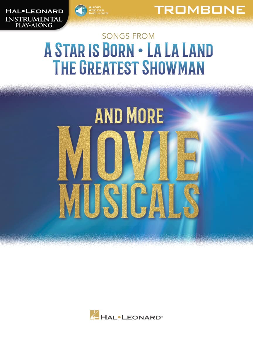 Songs from A Star Is Born and More Movie Musicals Trombone (Hal Leonard Instrumental Play-along)