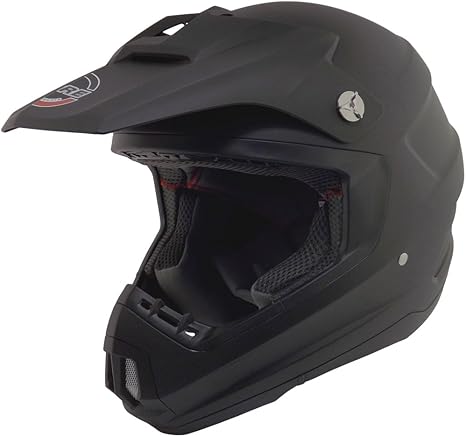 black dirt bike helmets
