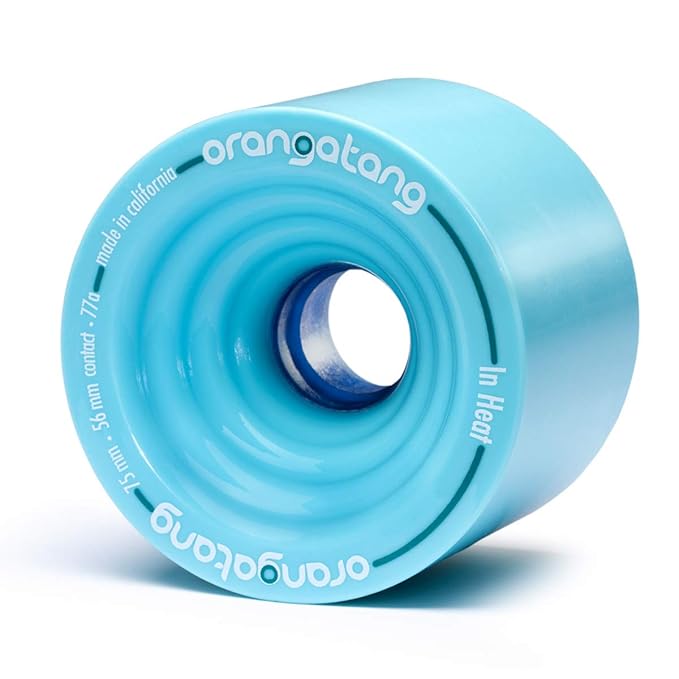Orangatang in Heat 75 mm Downhill Longboard Skateboard Cruising Wheels