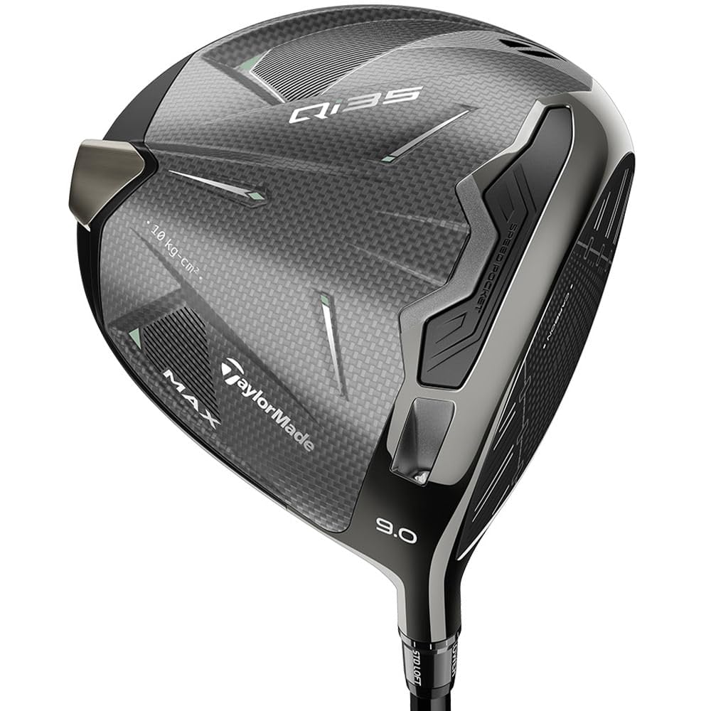 TaylorMade Golf Qi35 Max Driver 9 Degree AirSpeeder Stiff Right Handed