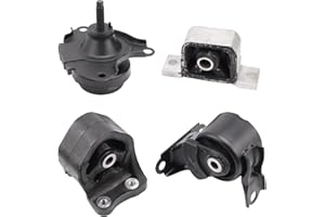 SHICHU Set of 4 Engine Motor Mount Compatible with 2002 2003 2004 2005 2006 CR-V 2.4L Auto Transmission Replacement for A4504 A6597 A6596 A4506