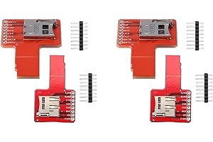 NGCG 2Pieces Micro SD Sniffe Compatible with TF Card Adapter Plate Universal 1pc, Silver