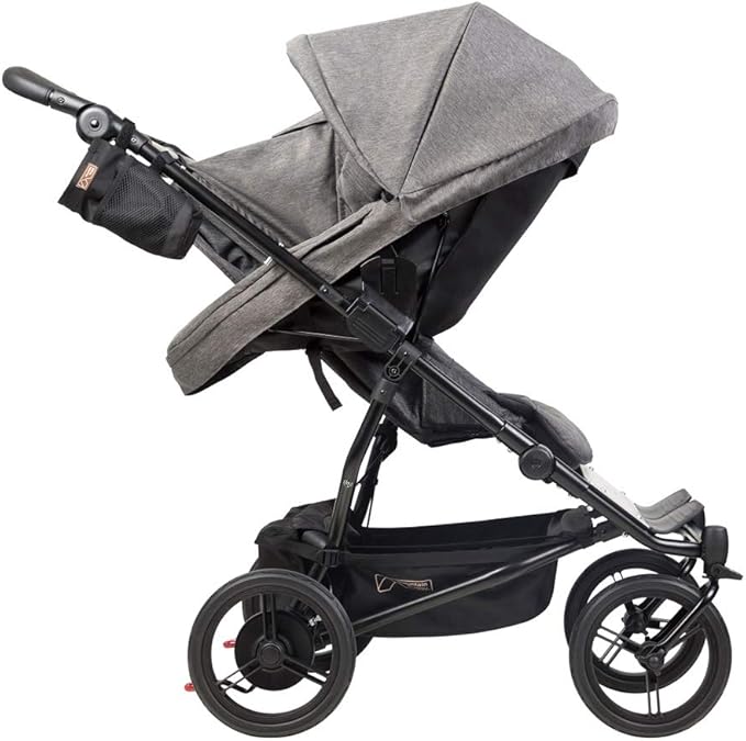 poussette double buggy grise